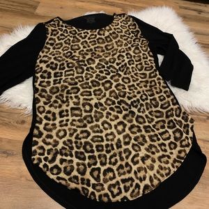Chico’s Cheetah Print Top